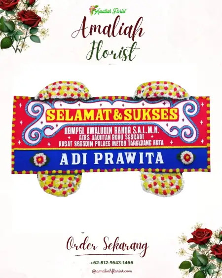 Papan Bunga Ucapan Selamat Poris Jaya