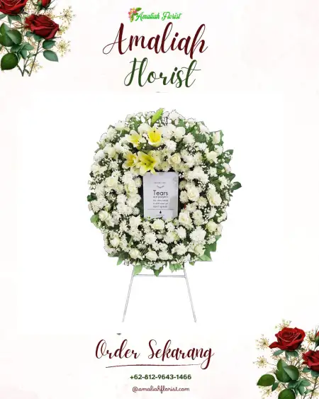 Krans Bunga Duka Poris Jaya